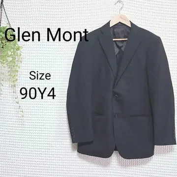 글렌 몽 블랙 테일러드 자켓 90Y4