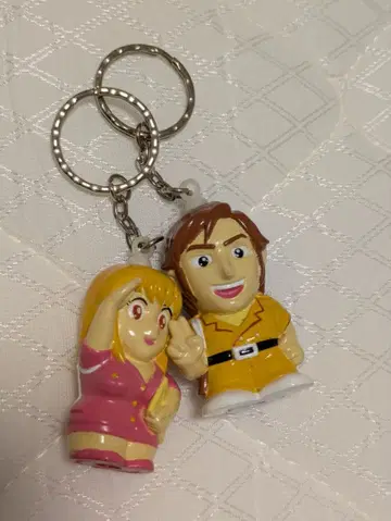 이것은 카츠시카구 카메아리 공원 앞 파출소 키링 나카가와와 레이코 세트