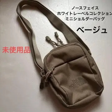 미사용품 THE NORTH FACE 베이지 미니 숄더백