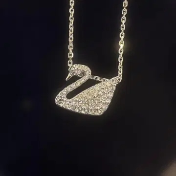 Swarovski 백조 모티브 목걸이 미사용 새상품