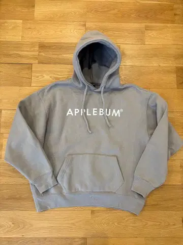 APPLEBUM 그레이 후드티 L 사이즈