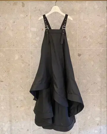 느와르 케이 니노미야 페플럼 오버롤 스커트 XS