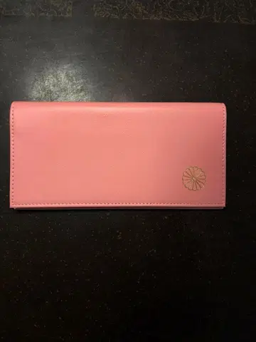 미사용 새상품 황궁 장지갑 핑크 가죽