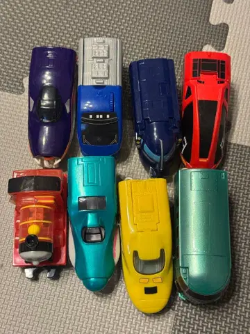 [ 8개 묶음 판매 ] 프라레일 시리즈 기차 완구 세트