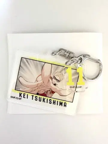 부품 포함 아크릴 키링 [하이큐!!] 츠키시마 케이