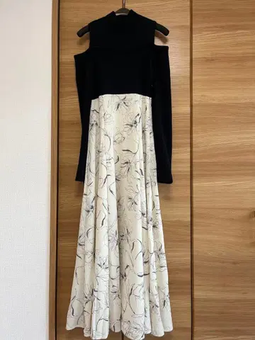 GRL 니트 도킹 숄더 컷 원피스[ru1137]