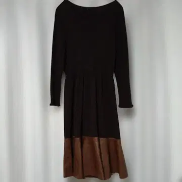 ToBeChic 가죽 원피스