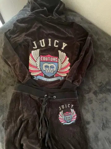 Juicy Couture 블랙 셋업 S 사이즈 저지