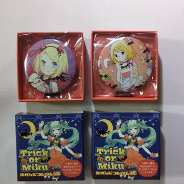 카가미네 린 캔뱃지 컬렉션 2개 세트