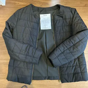 Elura 퀼팅 다운 자켓 S