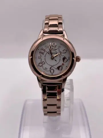 [ 전파 솔라 작동품 ] CITIZEN 시티즌 wicca 위카 핑크