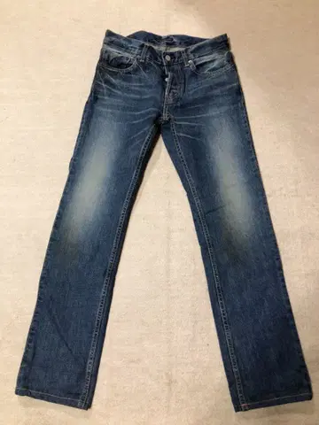 SPELLBOUND 스트레이트 데님 다크 블루