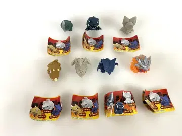 BANDAI 가메라 소프트 비닐 컬렉션 7종 세트 미니 책자 포함