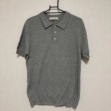 Kestin Ware 그레이 피케 셔츠 반팔