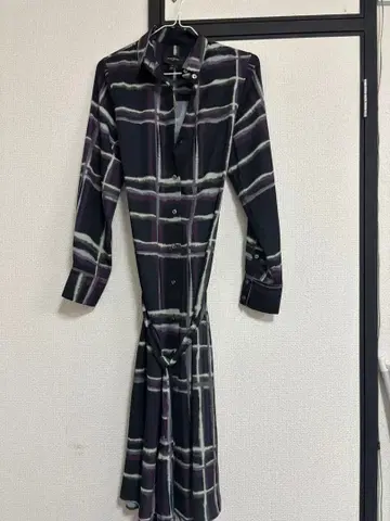 BANANA REPUBLIC 체크 무늬 원피스 S 사이즈