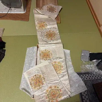 전통 자수 오비 사가니시키 오비