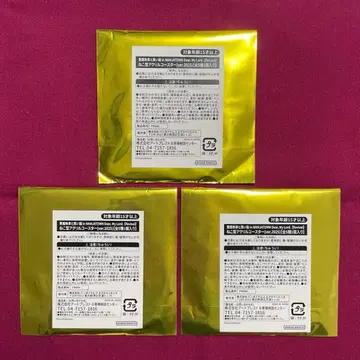 [ 미개봉 새상품 ] 악마고양이 난자타운 아크릴 코스터 3개 세트