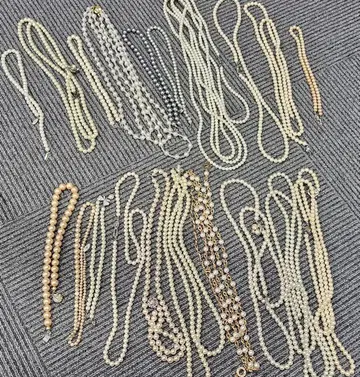 펄 액세서리 묶음 판매 (모조 진주)