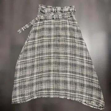 Mila Owen 체크 무늬 플레어 스커트 사이즈 1