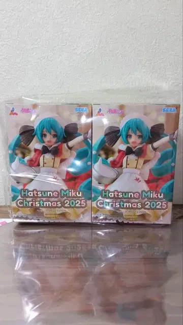 하츠네 미쿠 크리스마스 2025 피규어 2체 세트