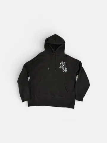 시카고 블랙 후드티 M 사이즈