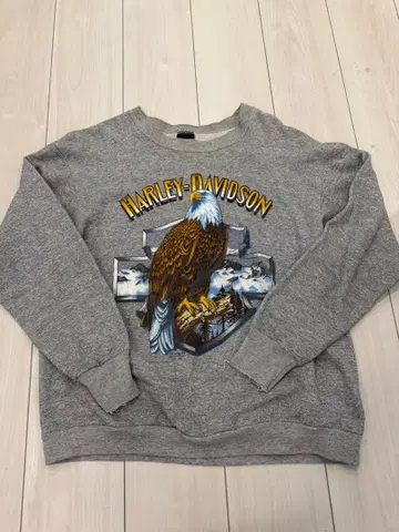 HARLEY-DAVIDSON 이글 프린트 긴팔