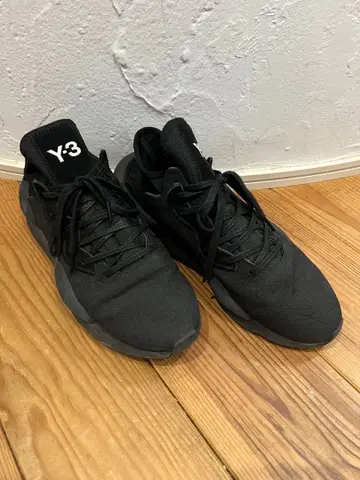 Y-3 블랙 스니커즈