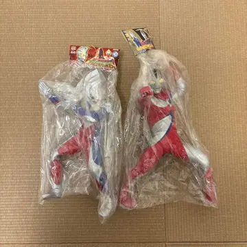 울트라맨 빅 소프트 비닐 피규어 2체 세트