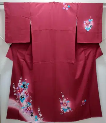 순수 실크 가지 꽃무늬 부착 (902)