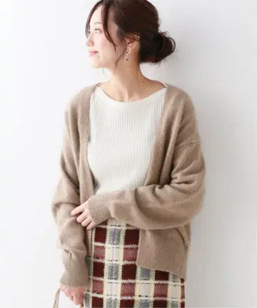 슬로브 이에나 니트 가디건