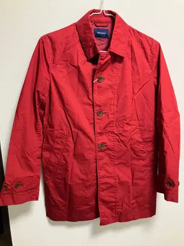 남성용 UNION STATION 스텐카라 코트 L 레드