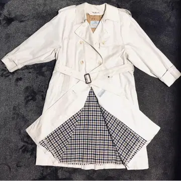 아쿠아 스큐텀 90s 영국제 빈티지 트렌치코트 10