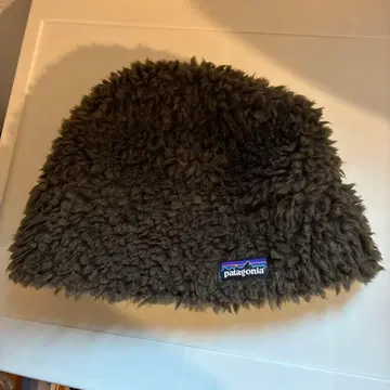 patagonia 플리스 니트 모자 다크 그레이