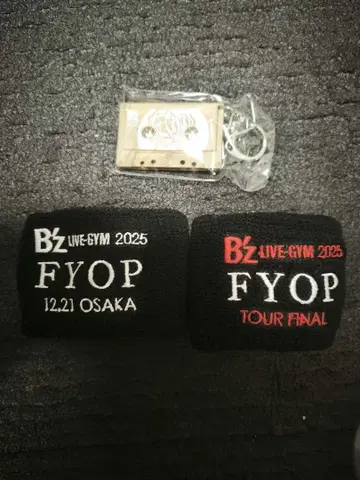 B'z 가챠가챠 리스트 밴드 카세트 테이프 FINAL 오사카 파이널