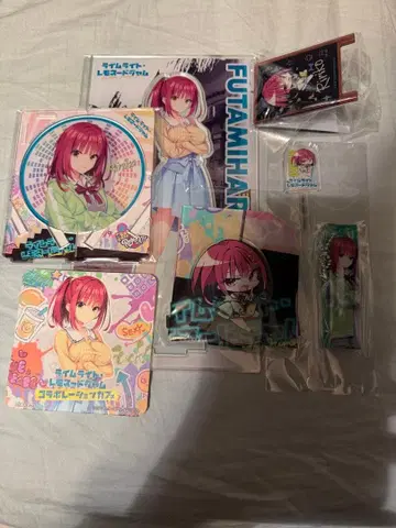 유즈소프트 라임라이트 레모네이드잼 콜라보 카페 후타미하라 리리코 세트