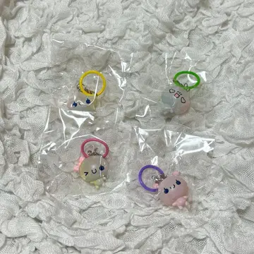 푹푹 아와와짱 콜롱토 클리어 메지루시 참 4종