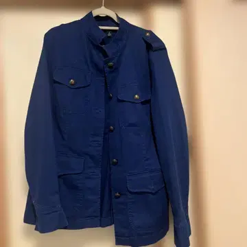 네이비 밀리터리 자켓