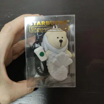 [ 미사용 새상품 ] 머라이언 베어리스타 키체인 STARBUCKS