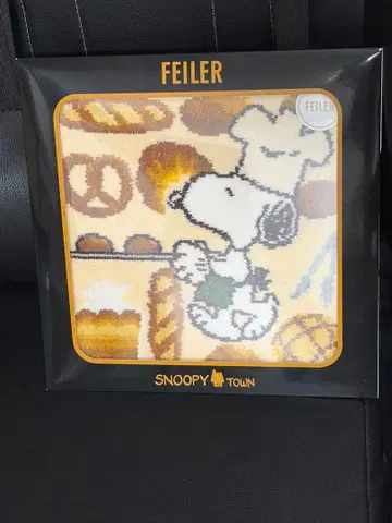 페이러 스누피 베이커리 손수건