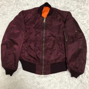 알파인더스트리 ma-1 90s 보르도 M