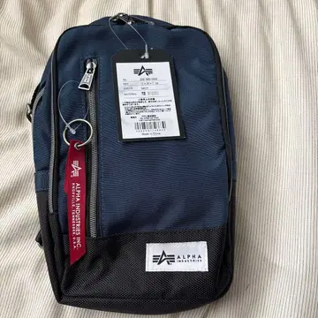 ALPHA INDUSTRIES 네이비 숄더백