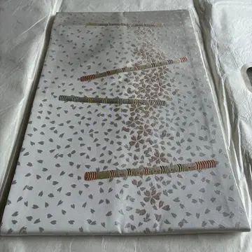 니시진 마이즈루 나고야 오비 벚꽃과 피리 9촌 나고야 [미사용 새상품]