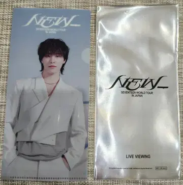 SEVENTEEN NEW 라이브 잉그 혜택 티켓 홀더 디노