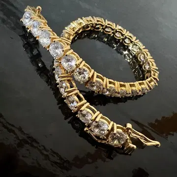 테니스 팔찌 모이사나이트 S925 5mm 17cm 0.5ct D