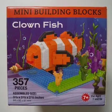 클라운피쉬 미니 빌딩 블록 357피스
