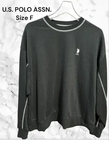 U.S. POLO ASSN. 블랙 트레이닝복 사이즈 F
