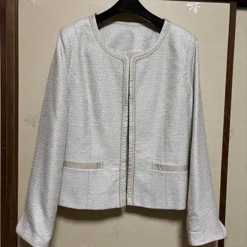 베이지 11호 노카라 자켓