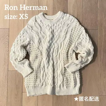Ron Herman 론 헤르만 아지메 케이블 니트 스웨터 XS