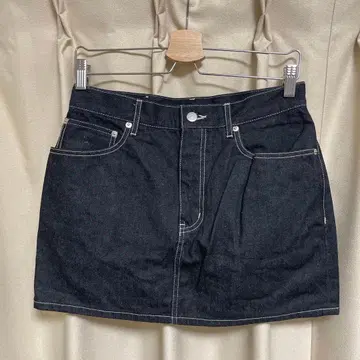 beautiful people 다크 데님 미니 스커트 일본제