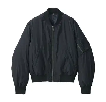 MUJI Labo MA-1 자켓 블랙 블랙 mujilabo